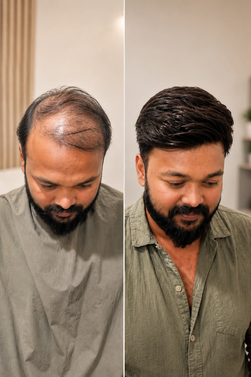 Before After - Flairhair - Contact